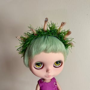 Image of Zombie Apocalypse Headband for Blythe Dolls