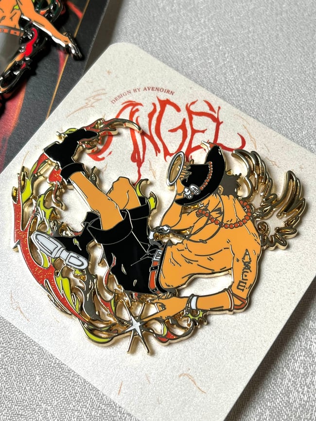 DEATH AND REBIRTH - Ace Pin & Sticker Set