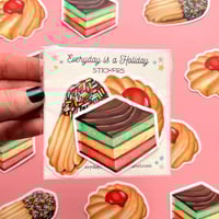 Image 1 of Italian cookie stickers (set of 3)