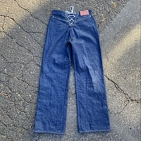 Image 2 of 13oz Laceback Jeans 33 x 35