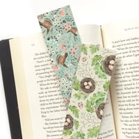 Image 4 of Double sided Floral wren bookmark