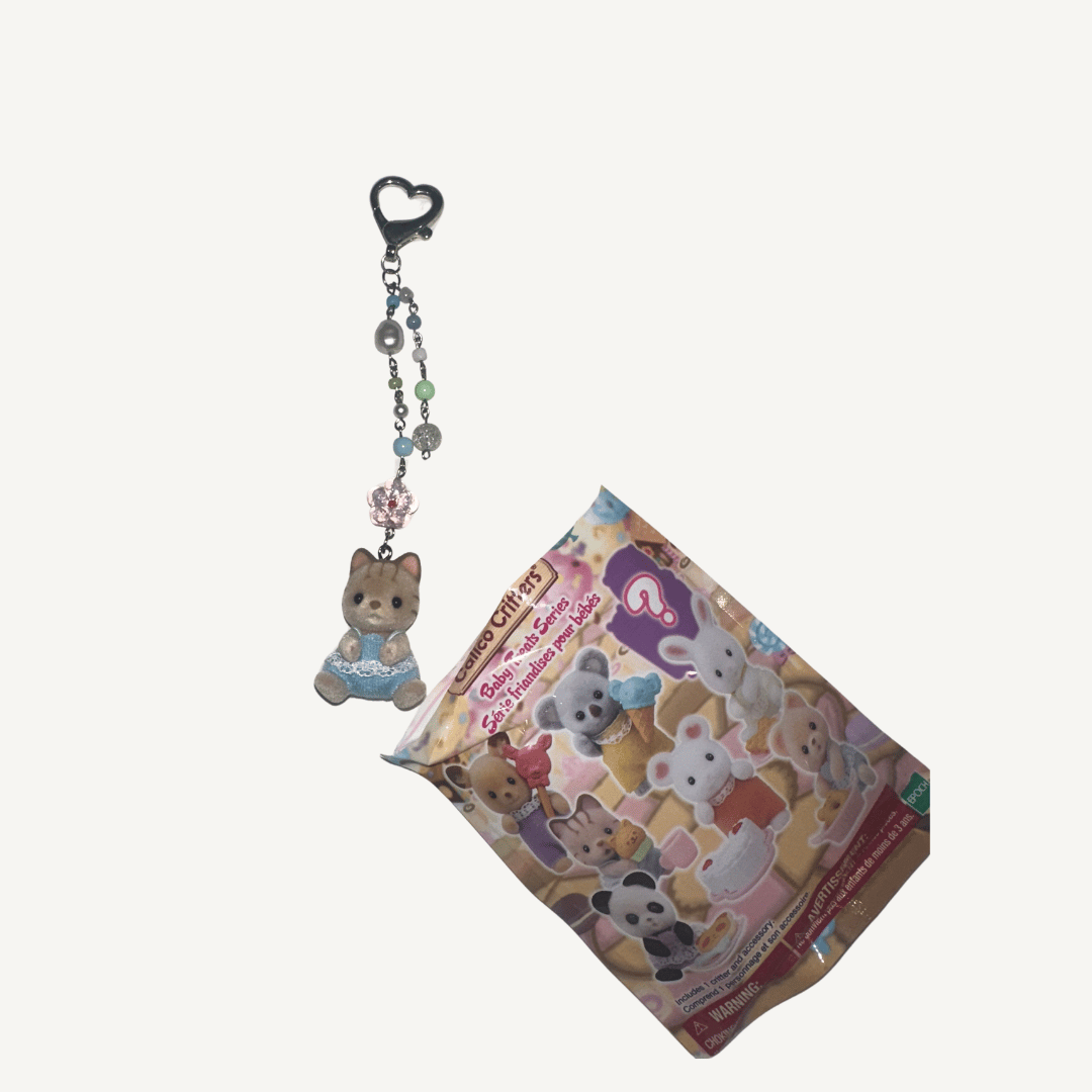 Surprise Calico Critter Handmade Keychains - Blind Bag Edition