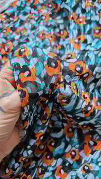 Image 2 of Mousseline vert et orange