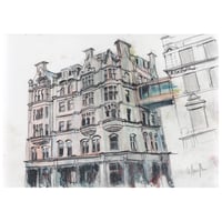 Image 1 of Esslemont And Macintosh Building, Union Street, Aberdeen - charcoal, pencil & soft pastels on paper 