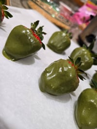 Image 5 of Coco Pistachio crunch covered Strawberries 