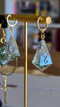 Image 2 of Garden Graves dice earrings 