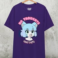 Image 3 of No Thoughts Head Empty T-shirt