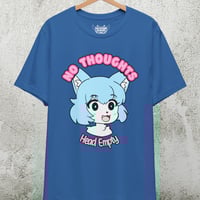 Image 1 of No Thoughts Head Empty T-shirt