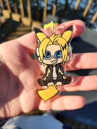 Image 1 of Denki wagging keychain