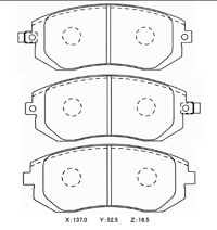 iSWEEP by WinmaX Scion FRS Toyota 86 Subaru BRZ (ZN6, ZC6) Brake Pads (Front)
