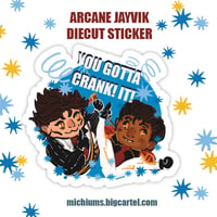 ARCANE JAYVIK diecut sticker