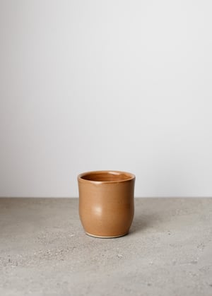 Image of SAMPLE: Ochre chai cup