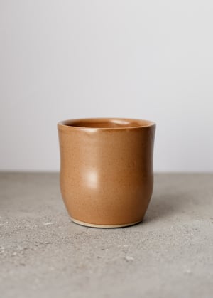 Image of SAMPLE: Ochre chai cup