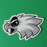 Illustrated Eagle Sticker