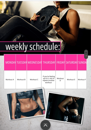 Womens 4 day sculpt and tone 