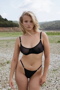 Image 1 of Lush Bra Set - Black