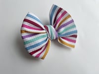 Image 1 of Valentine Stripe | classic bows