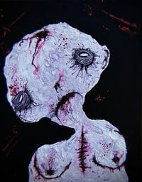 Image 1 of “Gnawing” -Original Canvas 