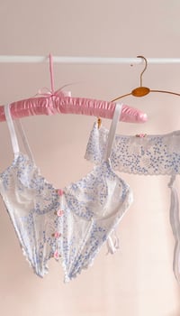 Image 3 of Erica Three Piece Lingerie Set