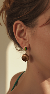 Image 1 of Tiger Eye Earrings