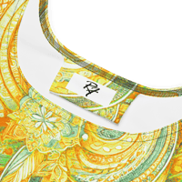 Image 2 of La Baja Yellow Lime Sun Dress