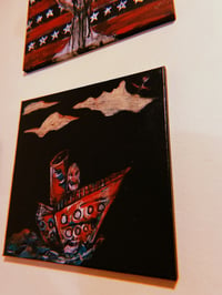 Image 5 of "Sailing to the Edge of the World" - Original Canvas