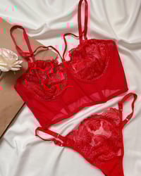 Image 1 of Scarlet Lingerie Set