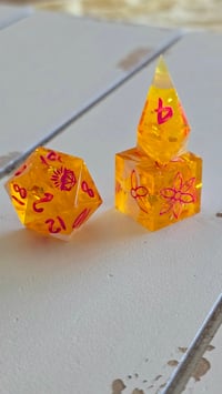 Image 1 of Electric Lemon dice trio