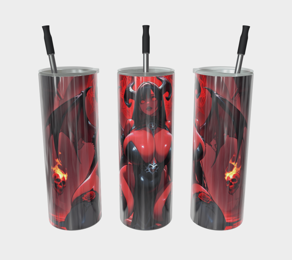 Image of Kneeling Succubus Tumbler