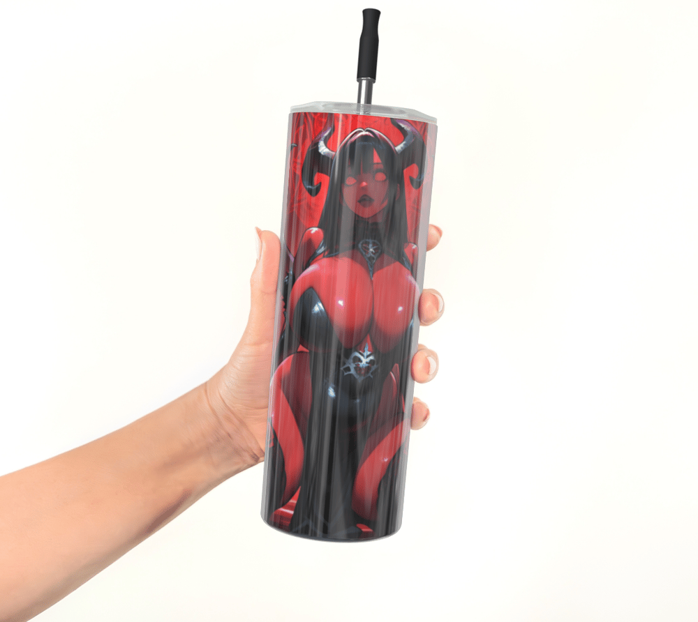 Image of Kneeling Succubus Tumbler