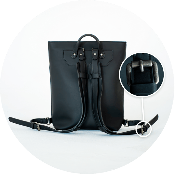 Image of Kneeling Succubus Vegan Leather Backpack