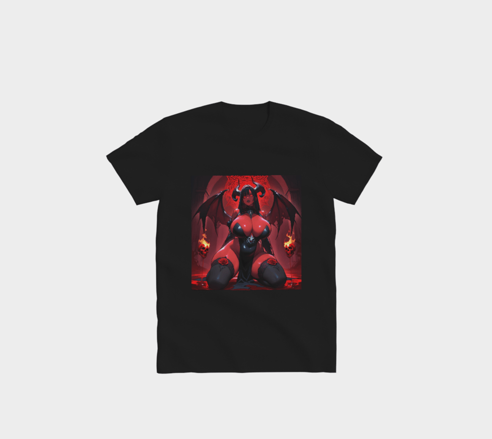 Image of Kneeling Succubus T-Shirt