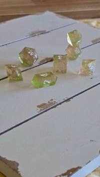 Image 2 of Poison cloud dice set