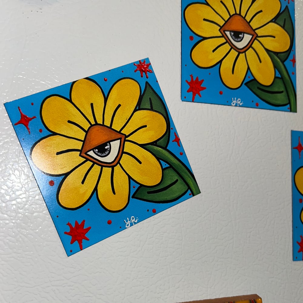 Image of Eye Flower 🌼 Magnet