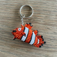 Image 4 of Beaded key ring 