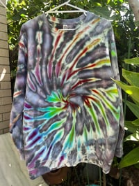 Image 1 of Men’s (unisex) ice dyed jumper size Large