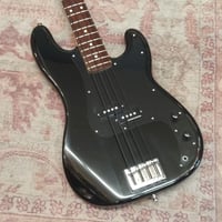 Image 1 of Blacked Out Fender Squier Series P-Bass