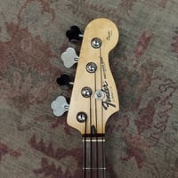 Image 3 of Blacked Out Fender Squier Series P-Bass