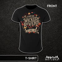 Black 'Shroom Tee