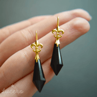 Image 1 of Wicked Crystal Earrings