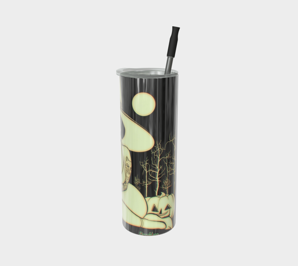 Image of Black & White Witch Tumbler