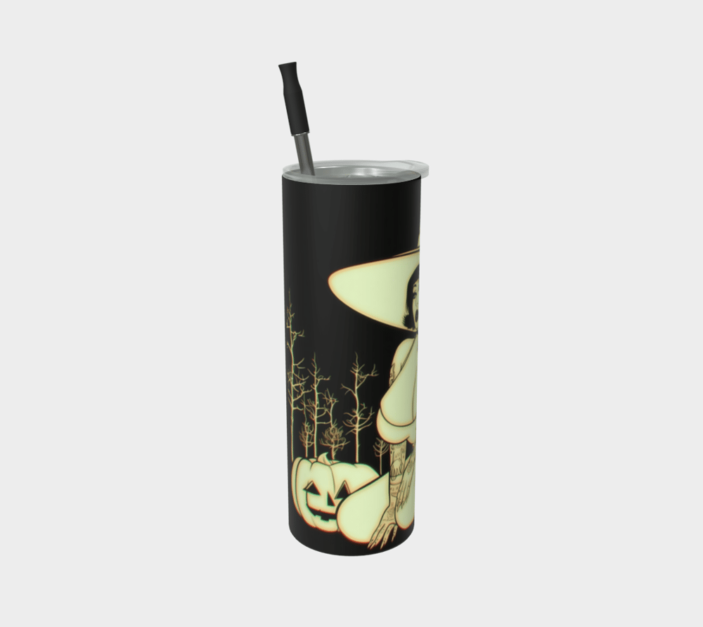 Image of Black & White Witch Tumbler