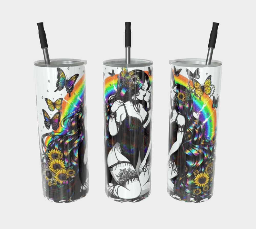 Image of Sunflower Goths Tumbler