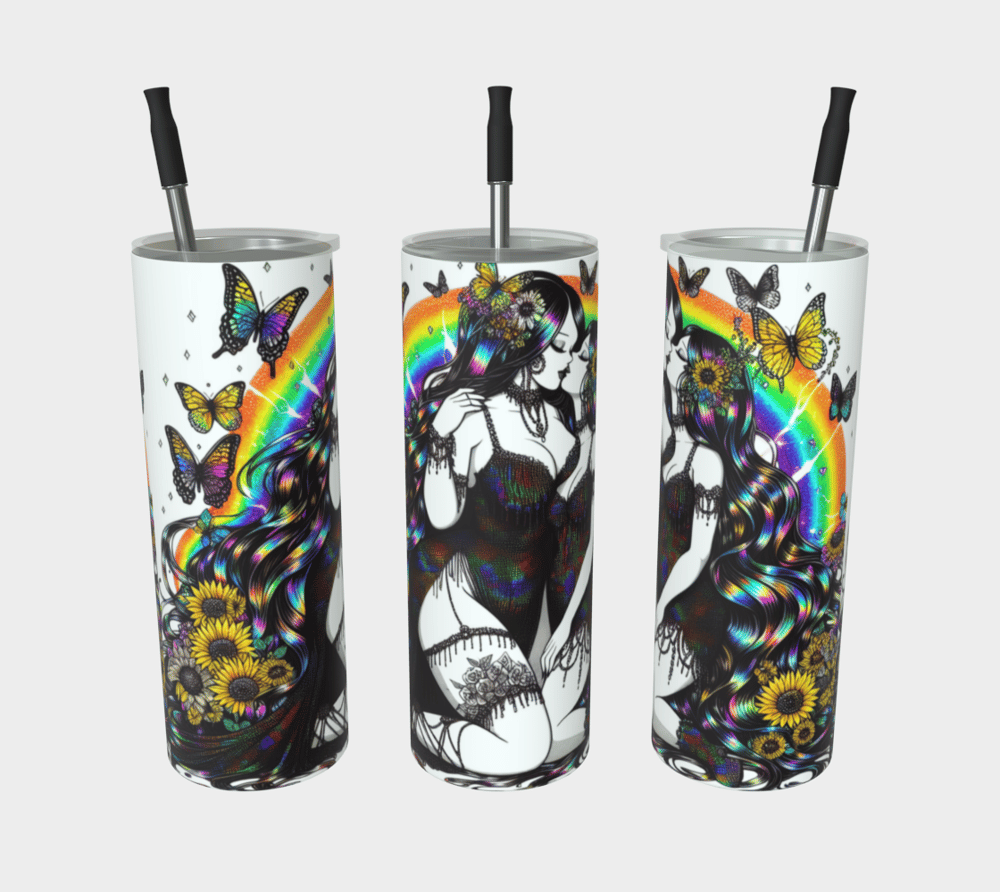 Image of Sunflower Goths Tumbler