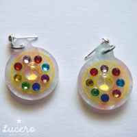 Image 3 of Magical Mini Witch Earrings