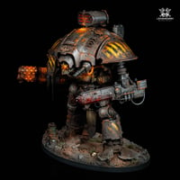 Image 2 of Commission painting - Knight Despoiler Iron Warriors (magnetized)