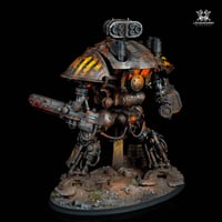 Image 3 of Commission painting - Knight Despoiler Iron Warriors (magnetized)