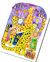 Image 2 of A6 - Le cirque - illustration originale