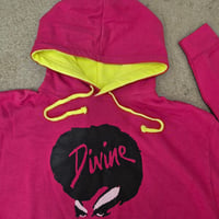 Image 2 of Divine pink pullover hoodie