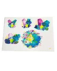 Image 2 of A5 - La musique - illustration originale